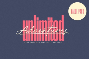 Adventures Unlimited Value Pack Font Download