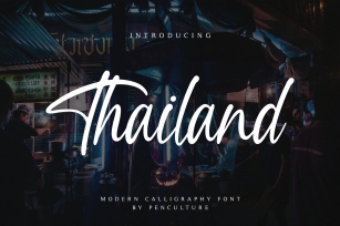 Thailand Script Font Download