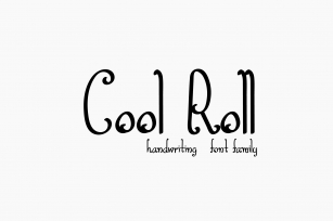 Cool Roll Font Download