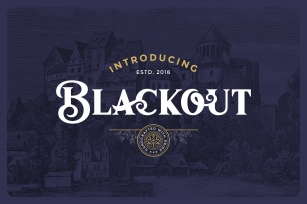 Blackout Typeface Font Download