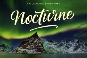 Nocturne Brush Font Download