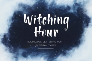 Witching Hour Font Download