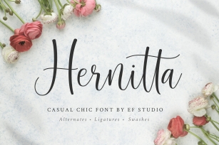 Hernitta Script Font Download