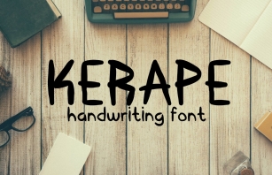 Kerape Handwriting Font Download