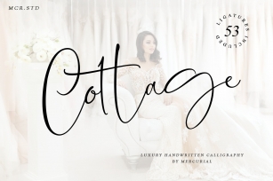 Cottage (Luxury Handwritten) Font Download