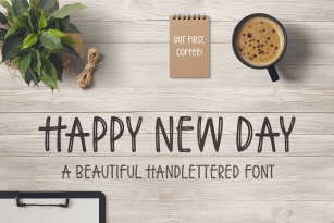 Happy New Day Font Download