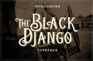 Black Django Typeface Font Download