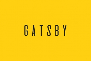 GATSBY Font Download