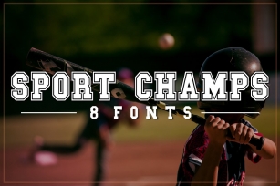 The Sport Champs Pack Font Download