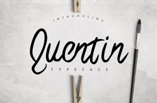 Quentin Typeface Font Download