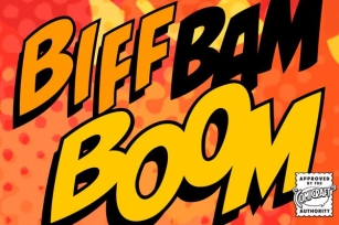 Biff Bam Boom Font Download