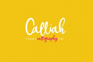 Calliah Font Download