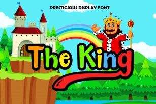 The King Display Font Download