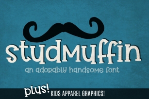 Studmuffin + Apparel Graphics Font Download