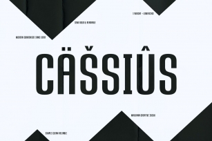 CASSIUS Font Download