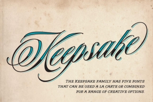 Keepsake Script Family Font Download