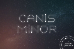Canis Minor Font Download