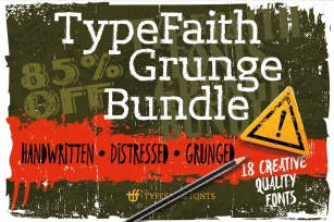 TFF Grunge Bundle Font Download