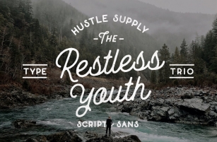 The Restless Youth Font Download