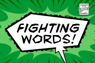 Fighting Words Font Download