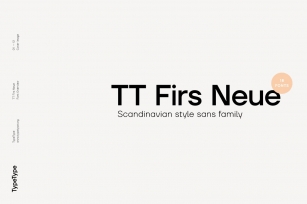 TT Firs Neue Font Download