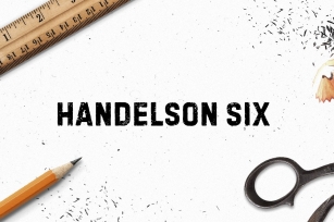 Handelson Six Font Download