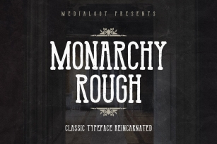 Monarchy Rough Font Download