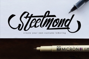 Steelmond (25% off) Font Download