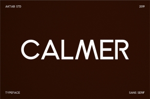 Calmer Family Font Download