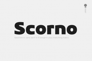 Scorno / Geometric Sans Serif F Font Download