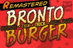 Bronto Burger Font Download