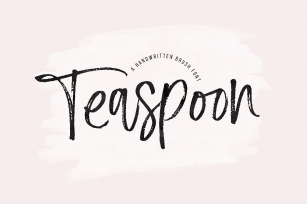 Teaspoon Font Download