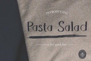 Pasta Salad Handwritten Font Download
