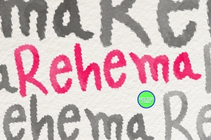 Rehema Handwritten typeface Font Download