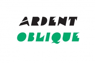 Ardent Oblique Font Download