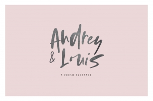 Audrey and Louis Font Download
