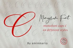 MONOGRAM C Font Download