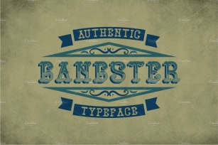 Gangster Vintage Label Typeface Font Download