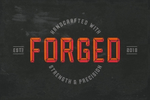Forged Family Font Download