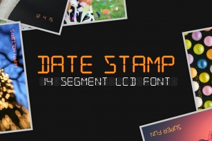 Date Stamp Font Download