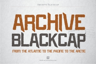 Archive Blackcap Font Download