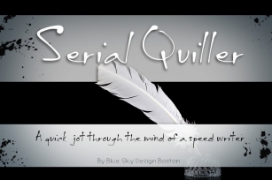 BSD Serial Quiller Font Download