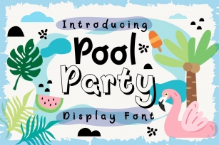 Pool Party Font Download