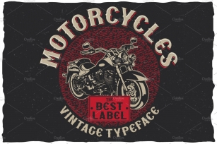 Motorcycles typeface Font Download