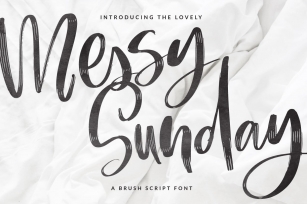 Messy Sunday Script Font Download