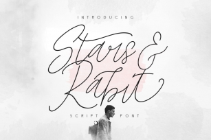 Stars  Rabit Script Font Download