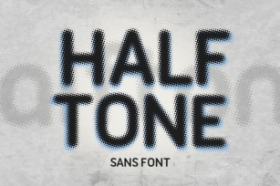 Halftone Sans Font Download