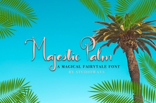 Majestic Palm Font Download