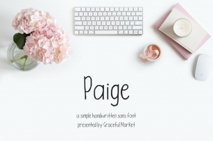 Paige Font Download