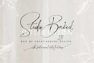 Studio Baked Collection Font Download